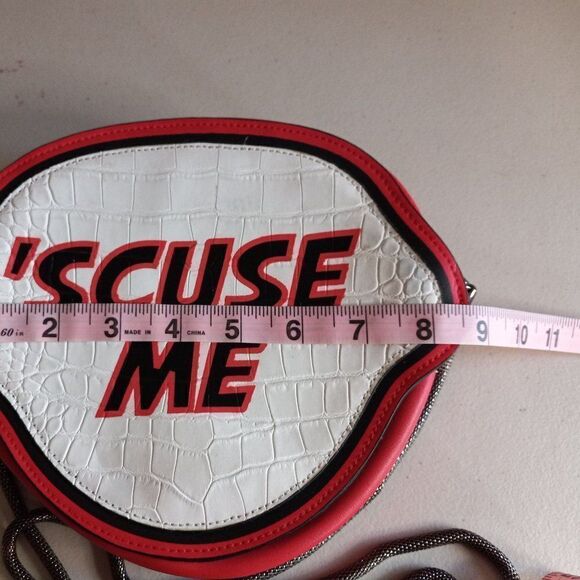 Circus 'Scuse Me Fried Egg Bag Sporty Fun College Granny Chic Countrycore - Picture 3 of 6